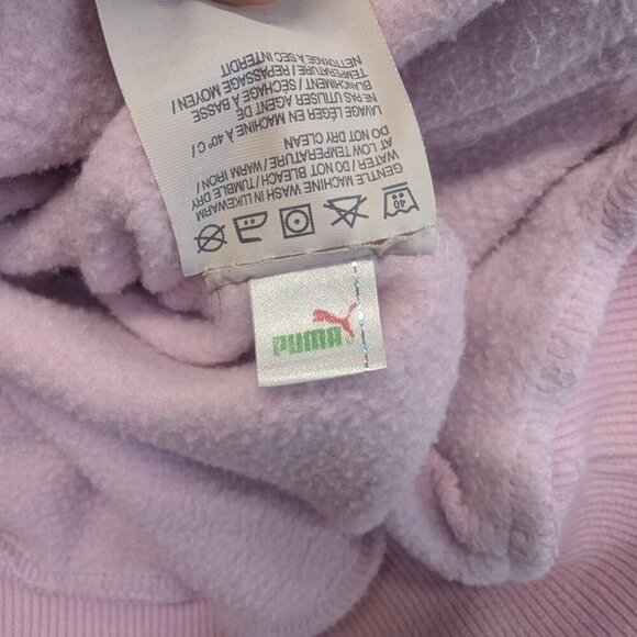 Puma hoodie pink women draw string medium - Picture 12 of 13
